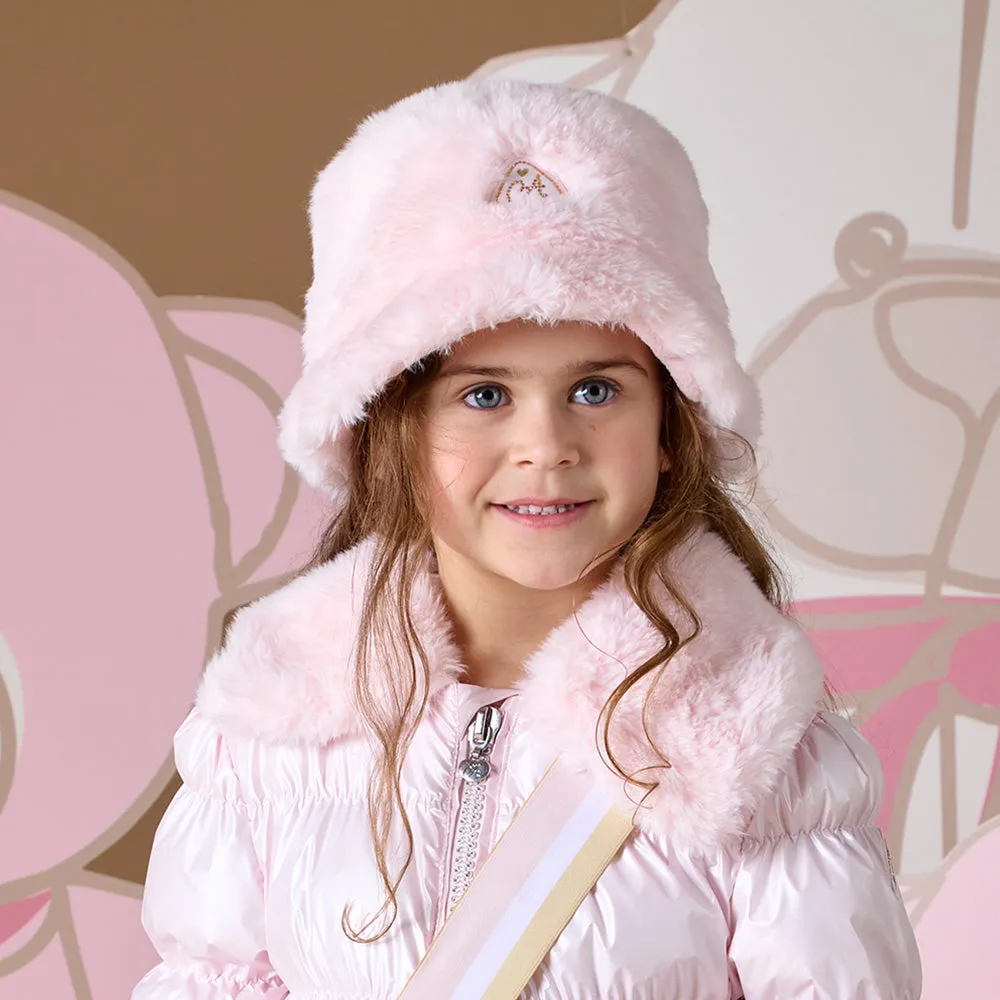 A'Dee - Sylvia faux fur bucket hat