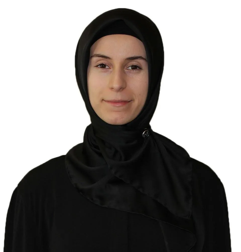 Aker Satin Square Hijab Scarf 4072 911