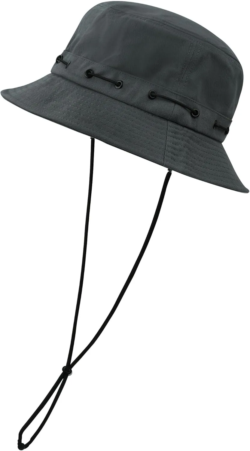 Clakllie Sun Hats for Women Men UV Protection Boonie Hats Summer Safari Jungle Hat Fishing Beach Hats UPF 50  Camping Hats