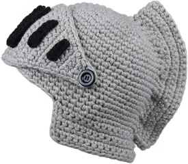 Creative Barbarian Knit Beard Hat Funny Knit Cap Wig Beanie Hats Beard Facemask