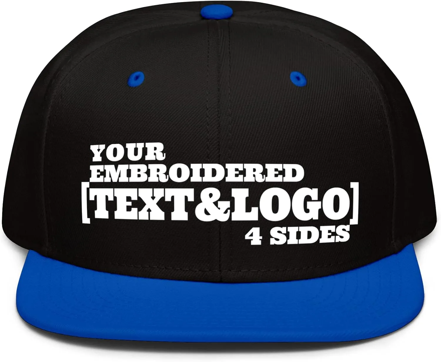 Custom Hat/Cap, Embroidery Personalized Text & LogoSnapback Baseball Trucker Hat