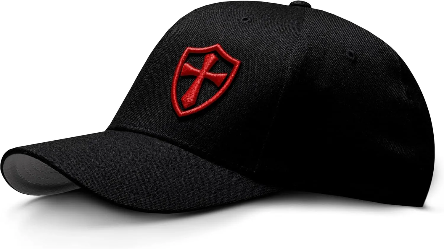 Dion Wear Crusader Baseball Cap for Men, Mid Profile Stretch Fitted