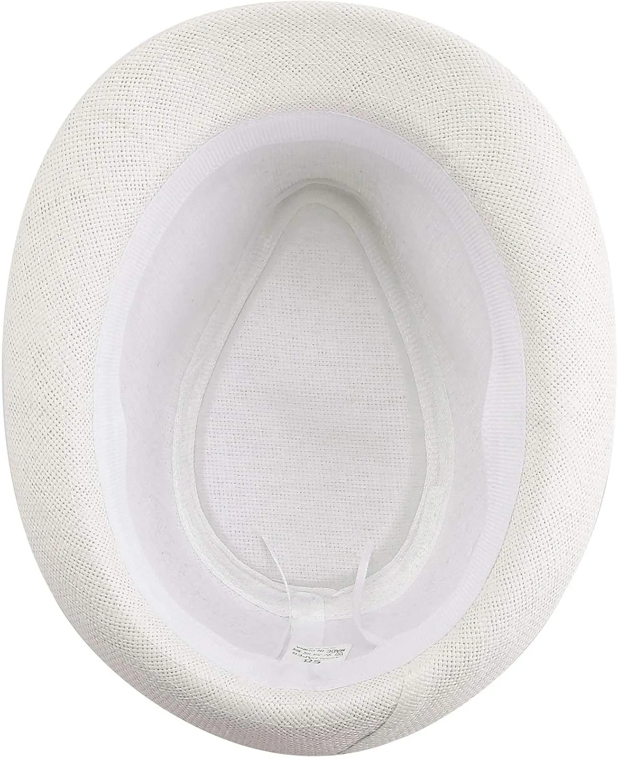 FALETO Straw Fedora Hat Classic Panama Trilby Hats Short Brim Sun Hat for Men Women