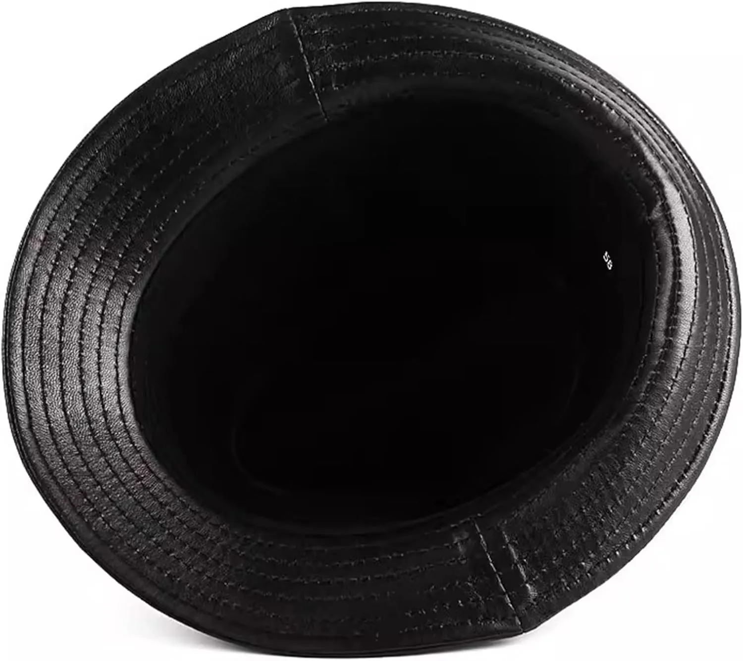 Fedora Classic Short Brim Beach Sun Hat Panama Cap for Men Women Leather Trilby Hat
