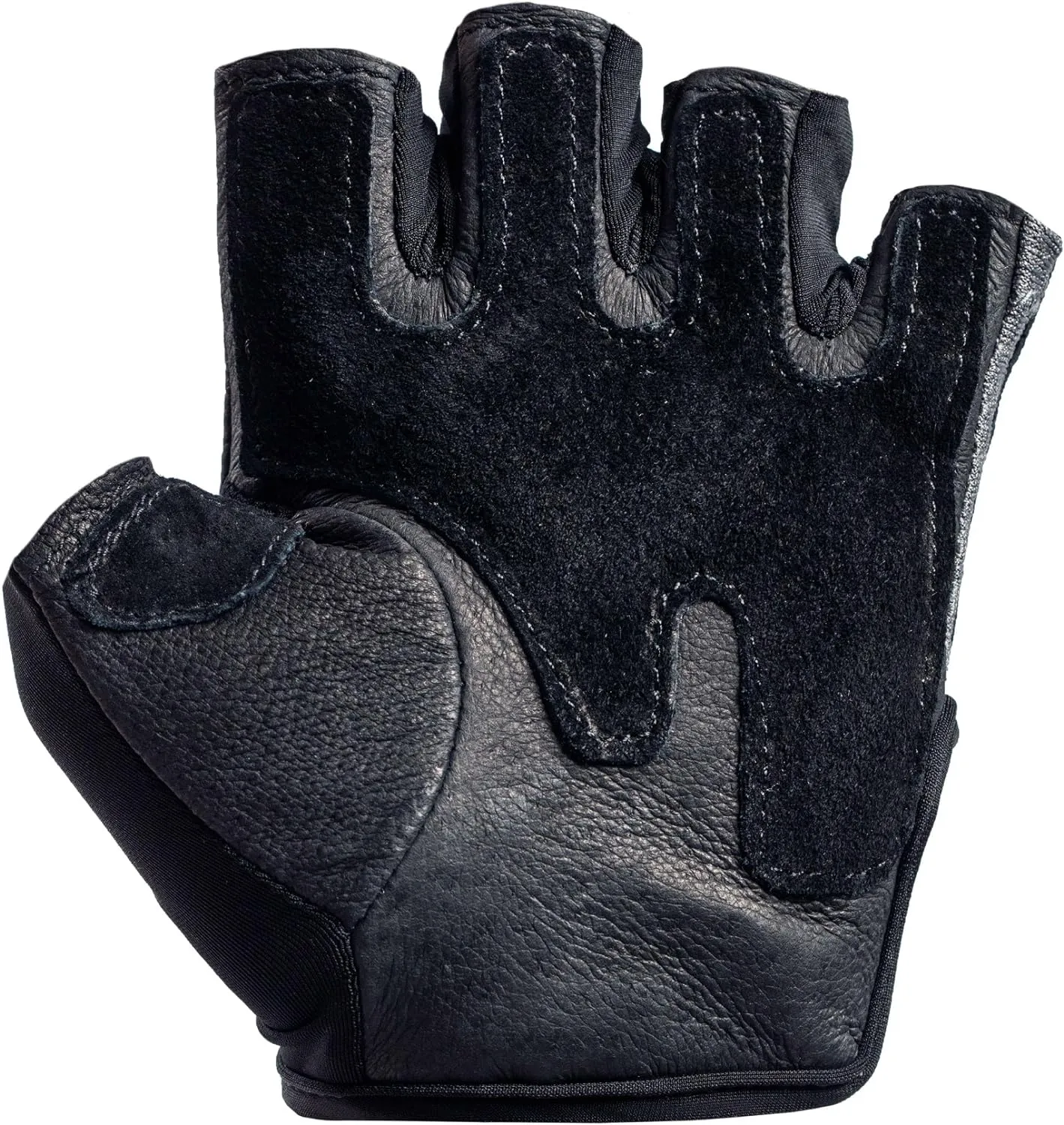 Harbinger Women's Pro Gloves with Vented Cushioned Leather Palm for Weightlifting, Training, Fitness, and Gym Workouts