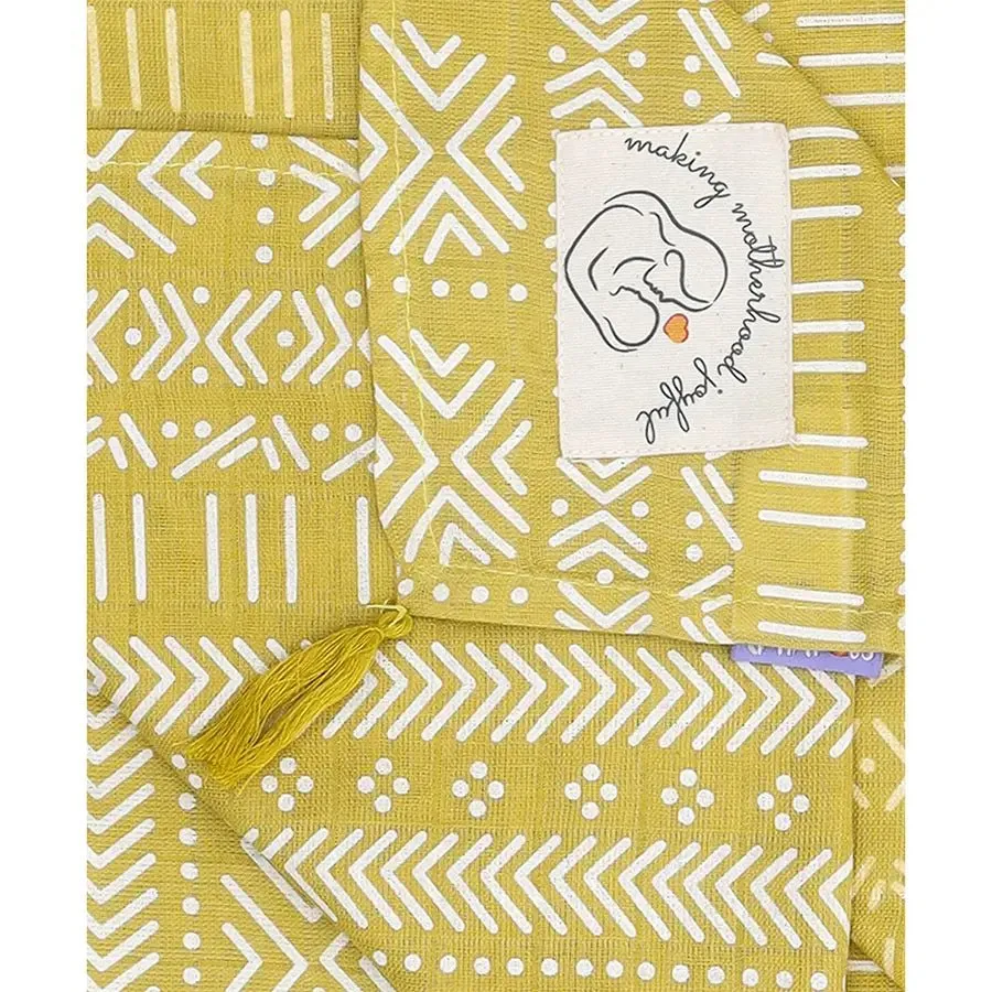 Harmony 2 Layer Muslin Nursing Scarf - Green