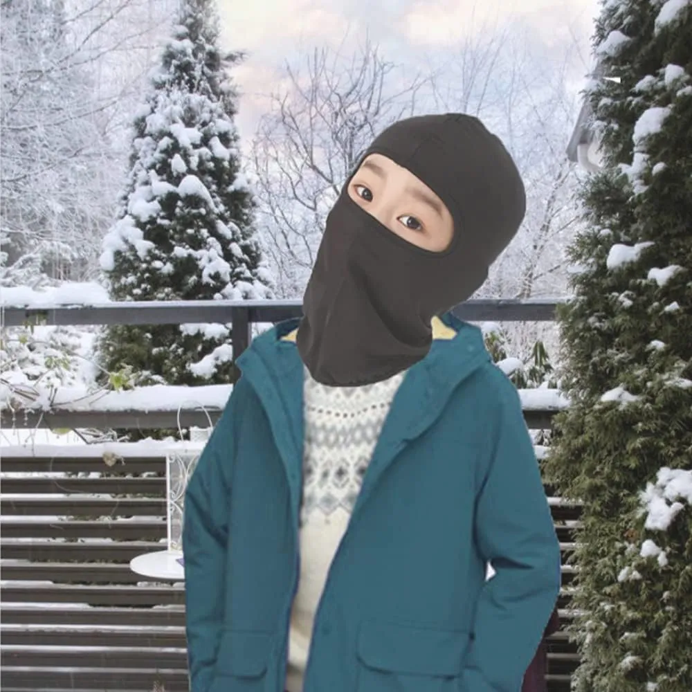 Kids Thin Hood Balaclava,Ski Face Mask Balaclava for Child (Multiple Colors)
