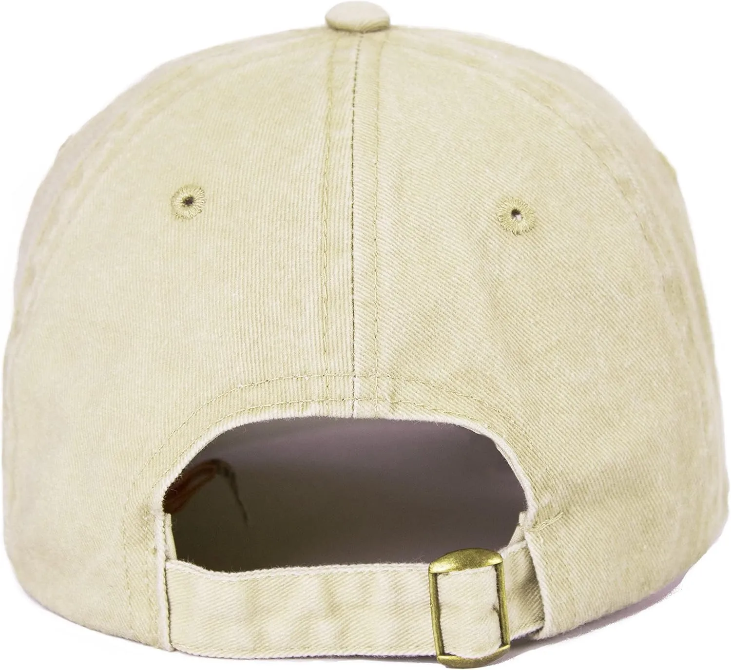 LANGZHEN Unisex Baseball Cap 100% Cotton Fits Men Women Washed Denim Adjustable Dad Hat