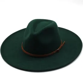 Men Women Color Hat Top Concave-Convex Water Drop Male Female Felt Cap