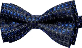 Silk Bow Ties for Men Striped Pre-tied Adjustable Bowties Woven Jacquard Formal Business Wedding Prom