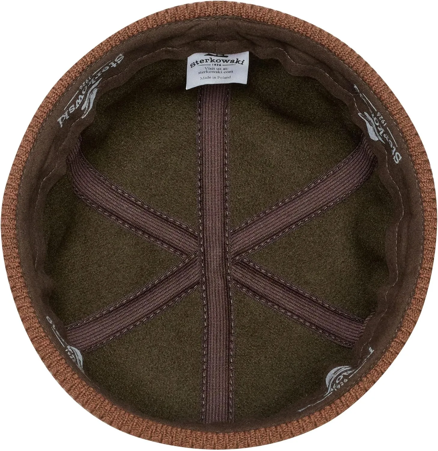 Sterkowski Navy Watch Cap | Woolen Beanie for Men and Women | Warm Classic Seaman Hat with Ribbing