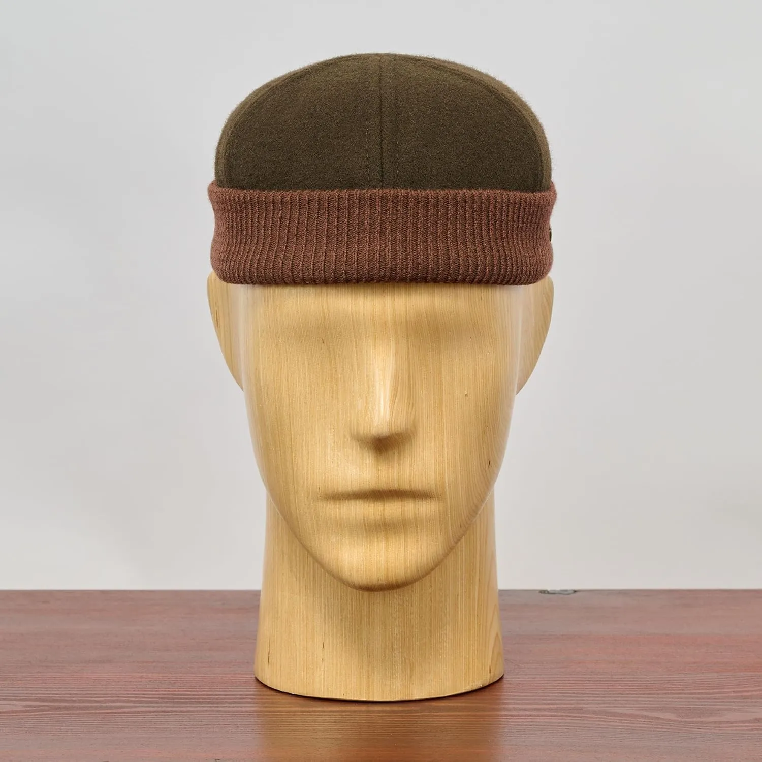 Sterkowski Navy Watch Cap | Woolen Beanie for Men and Women | Warm Classic Seaman Hat with Ribbing