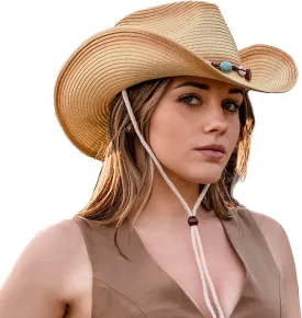 Straw Cowboy Cowgirl Hats for Women and Men Western Country Hats Sun Beach Cow Girl Cow Boy