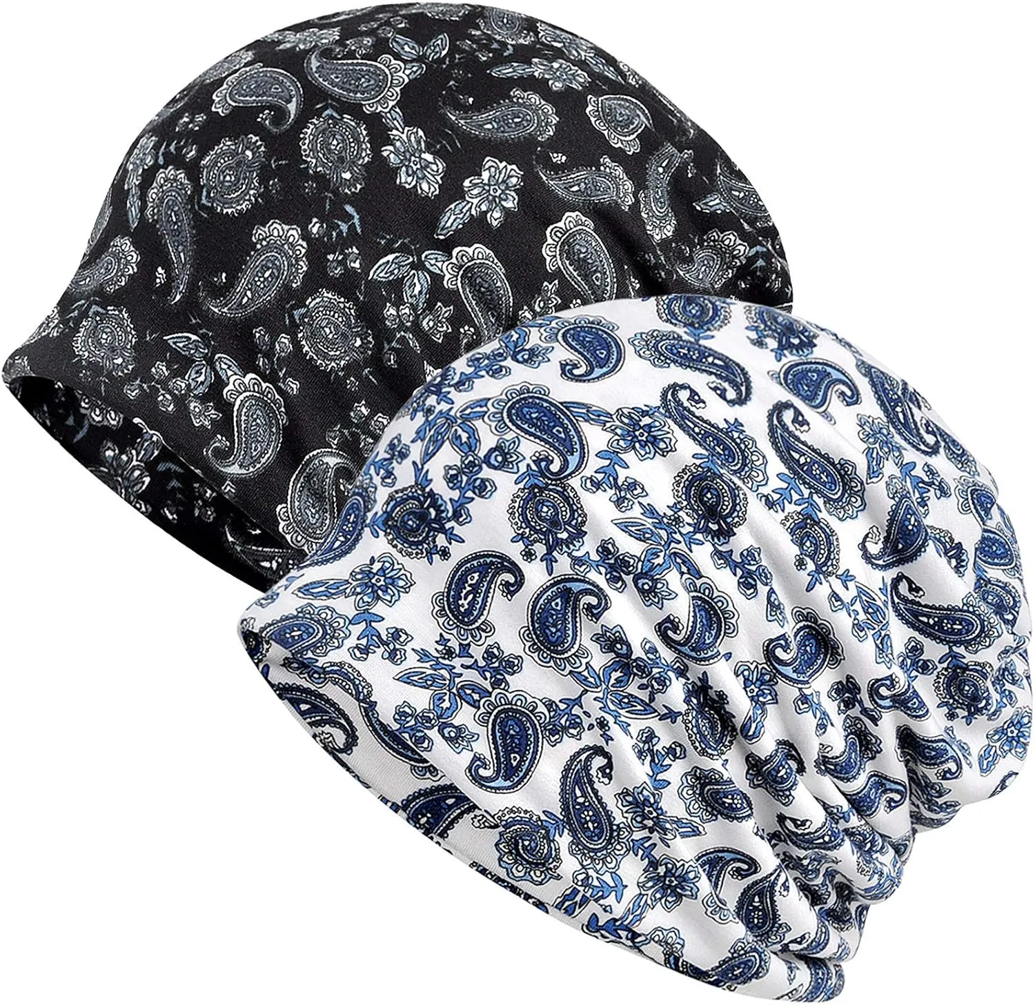 XYIYI Womens Chemo Headwear Hats Cotton Slouchy Beanie Cap Scarf