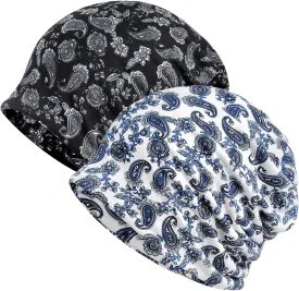 XYIYI Womens Chemo Headwear Hats Cotton Slouchy Beanie Cap Scarf