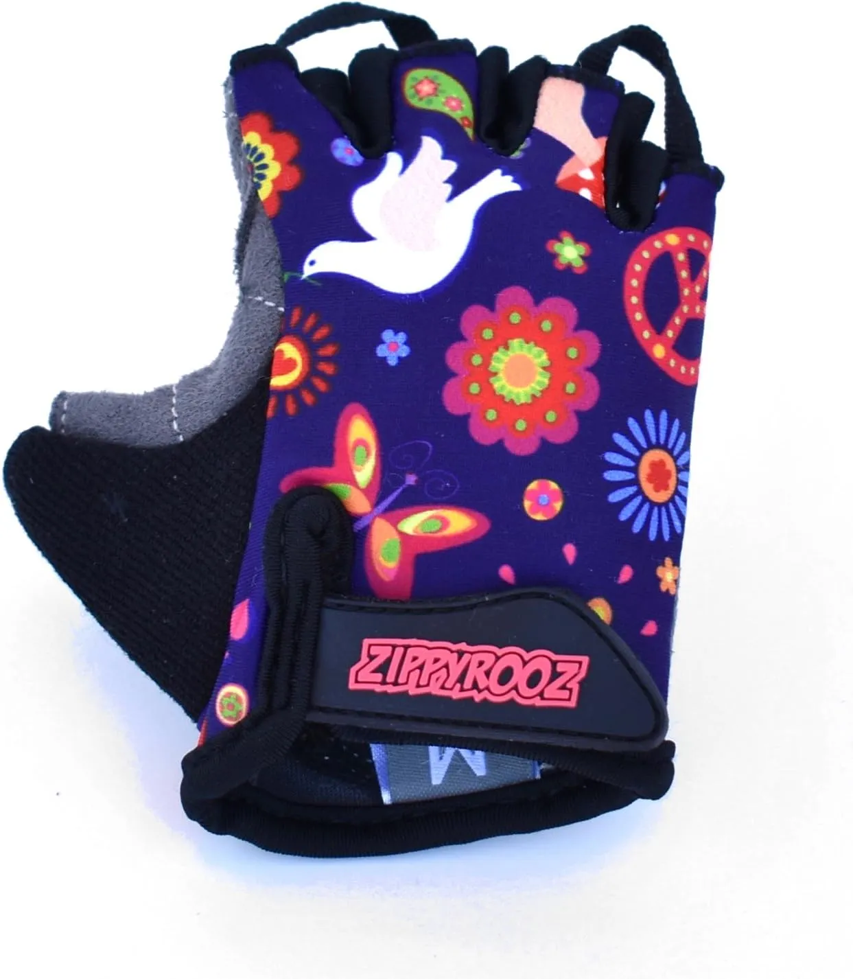 ZippyRooz Toddler & Little Kids Bike Gloves for Balance and Pedal Bicycles for Ages 1-8 Years Old. 8 Designs for Boys & Girls