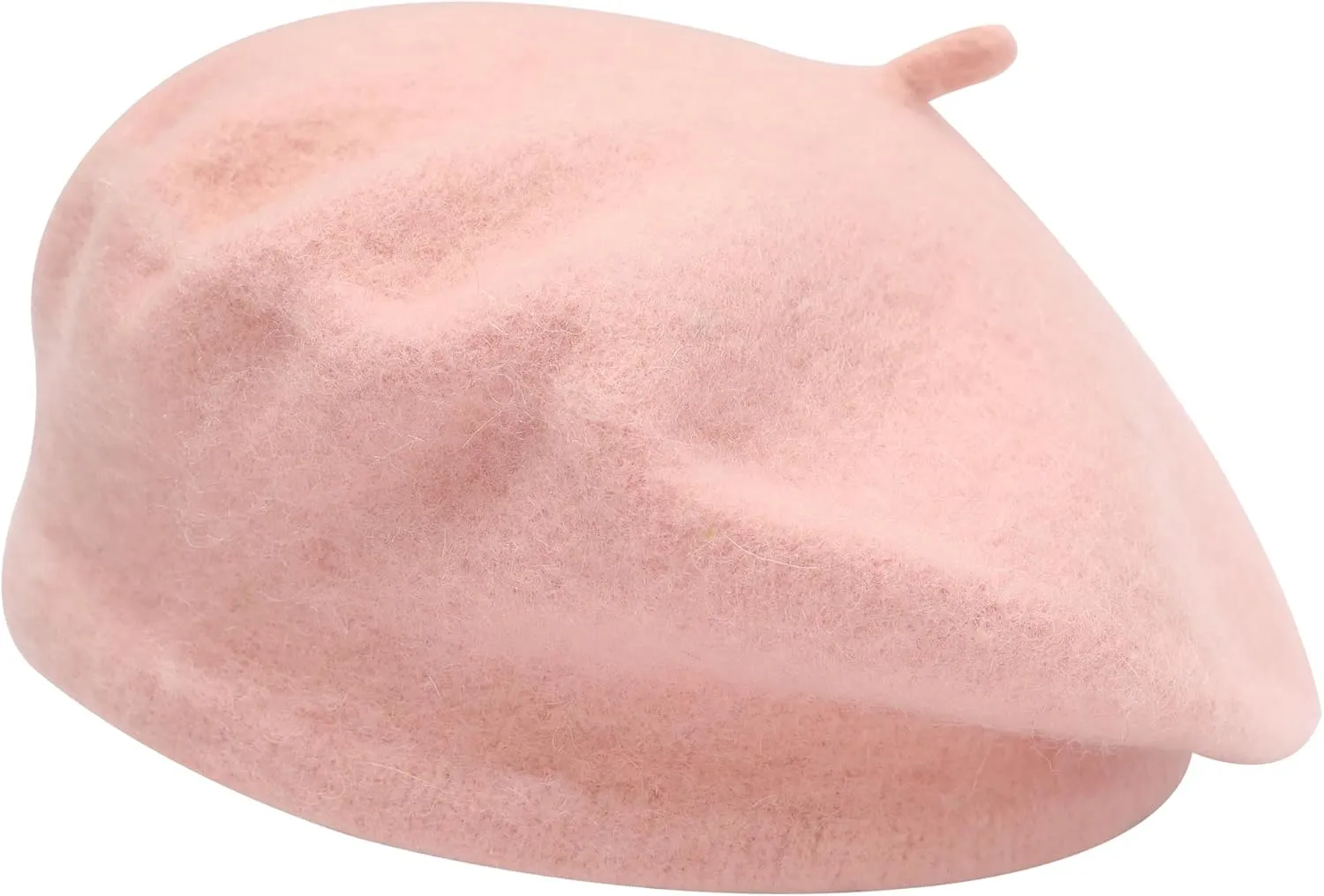 ZLYC Wool Kids Beret Hat Girls Solid Color Artist French Beret Cap