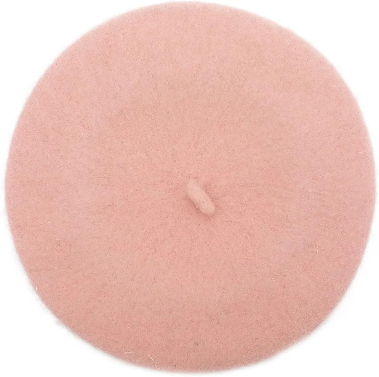 ZLYC Wool Kids Beret Hat Girls Solid Color Artist French Beret Cap